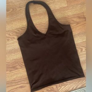seamless banana republic halter top 🟢